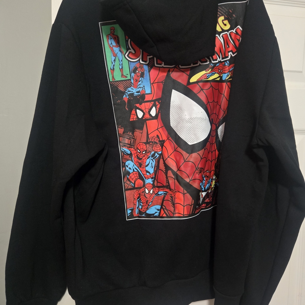 Marvel Black and Red Spider-Man Sweater